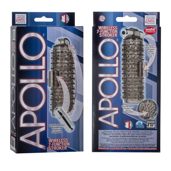 Apollo Wireless 7 Function Strokers Smoke
