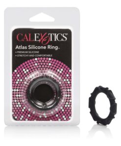 Atlas Silicone Ring Black