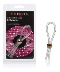 Adjustable Loop Enhacer Clear Glitter