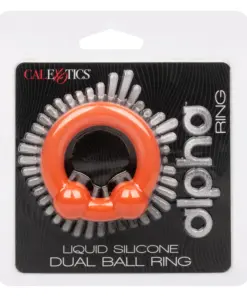 ALPHA LIQ SLCN DUAL BALL RING