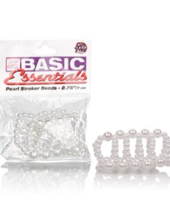 BE PEARL STROKER BEADS - 2.75"