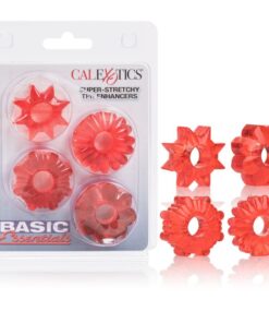 Basic Essentials Super Stretchy Tpr Enhancers Red