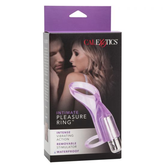 Anillo Vibrador para Parejas Intimate Pleasure Ring Morado CalExotics
