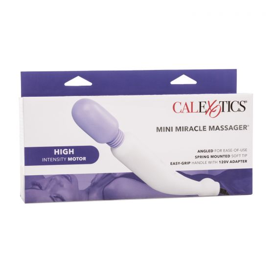 Masajeador Personal de Cable Mini Miracle Massager Morado CalExotics