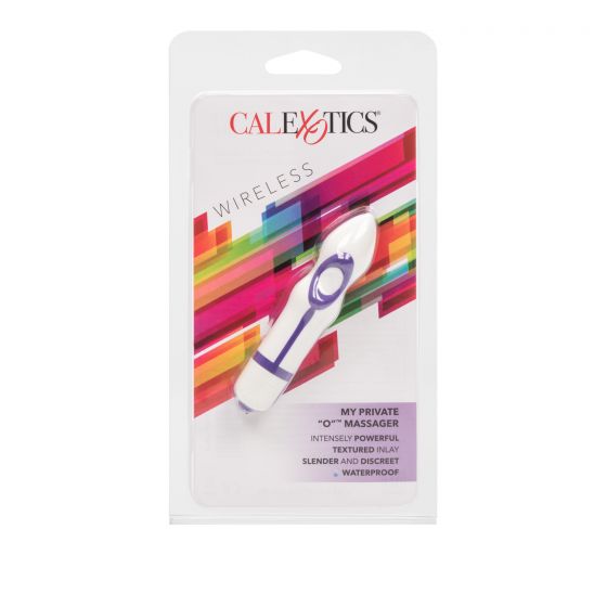 Vibrador tipo Bullet Ergonómico My Private "O" Massager Morado CalExotics