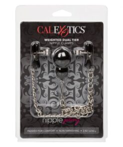 Nipple Play Weighted Dual Tier Nipple Clamps