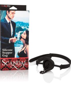 SCANDAL SILICONE STOPPER GAG