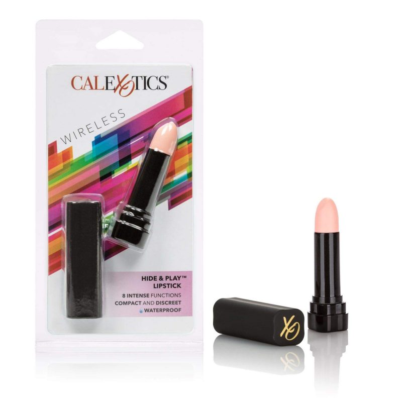 Vibrador Discreto Hide & Play Lipstick Color Piel CalExotics