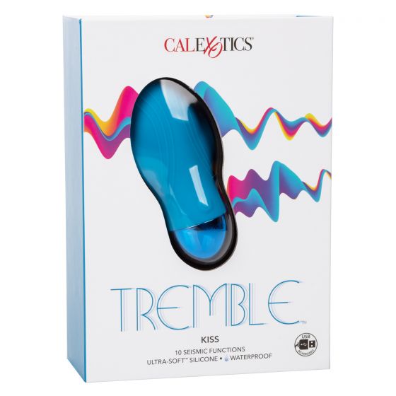Estimulador de Clítoris de Silicona Tremble Kiss Teal CalExotics
