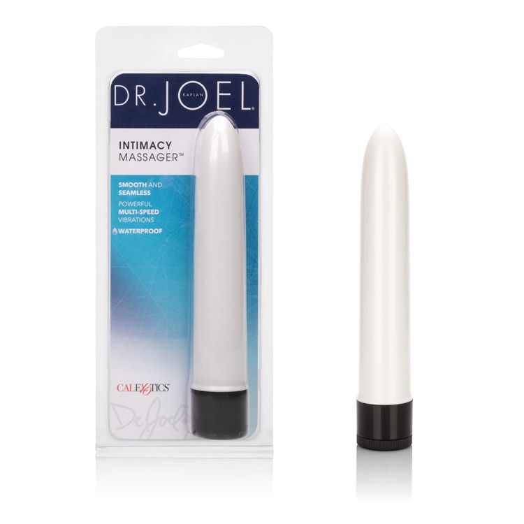 Vibrador Clásico Dr. Joel Intimacy Massager Blanco 17cm CalExotics