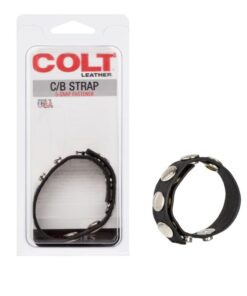 Cock & Ball Strap 5 Snap Fastener - Colt Leather