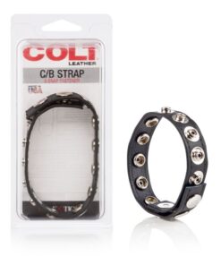 Cock & Ball Strap 8 Snap Fastener - Colt Leather