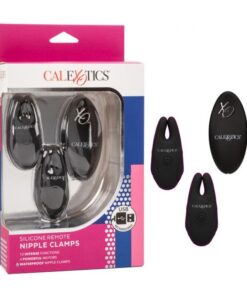 SIL REMOTE NIPPLE CLAMPS - BLK