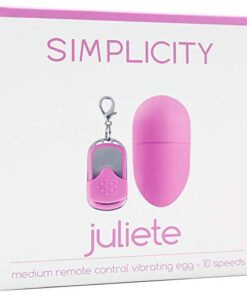 Juliete Remote Control Vibrating Egg Pink