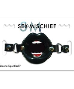 Silicone Lips Black - Sex & Mischief