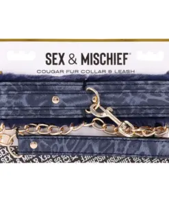 Cougar Fur Collar & Leash
