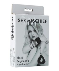 Beginner'S Handcuffs Black - Sex & Mischief