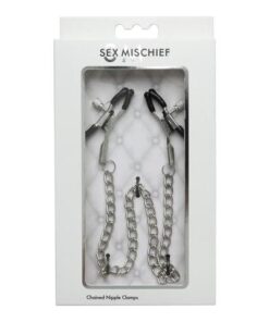 Chained Nipple Clamps - Sex & Mischief
