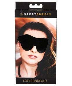 Soft Blindfold Black - Sportsheets