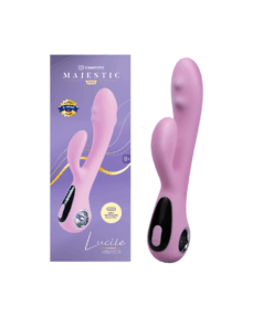Vibrador Rabbit Camtoyz Majestic Pro Lucile con perlas internas