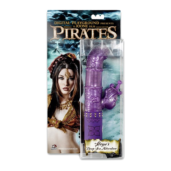 Vibrador Rabbit Púrpura Stoya's Deep Sea Adventure Pirates Digital Playground
