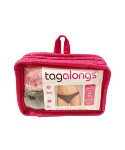 Tangalongs Extra Grande (Negro-Rosa) 2 pz Tangas Desechables