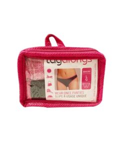 Tangalongs Grande (Negro-Rosa) 2 pz Tangas Desechables