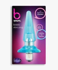B Yours - Basic Vibra Plug - Blue