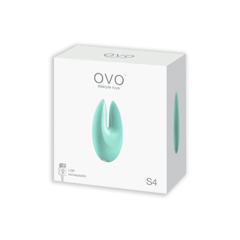 Vibrador de Contacto Recargable S4 Light Blue OVO