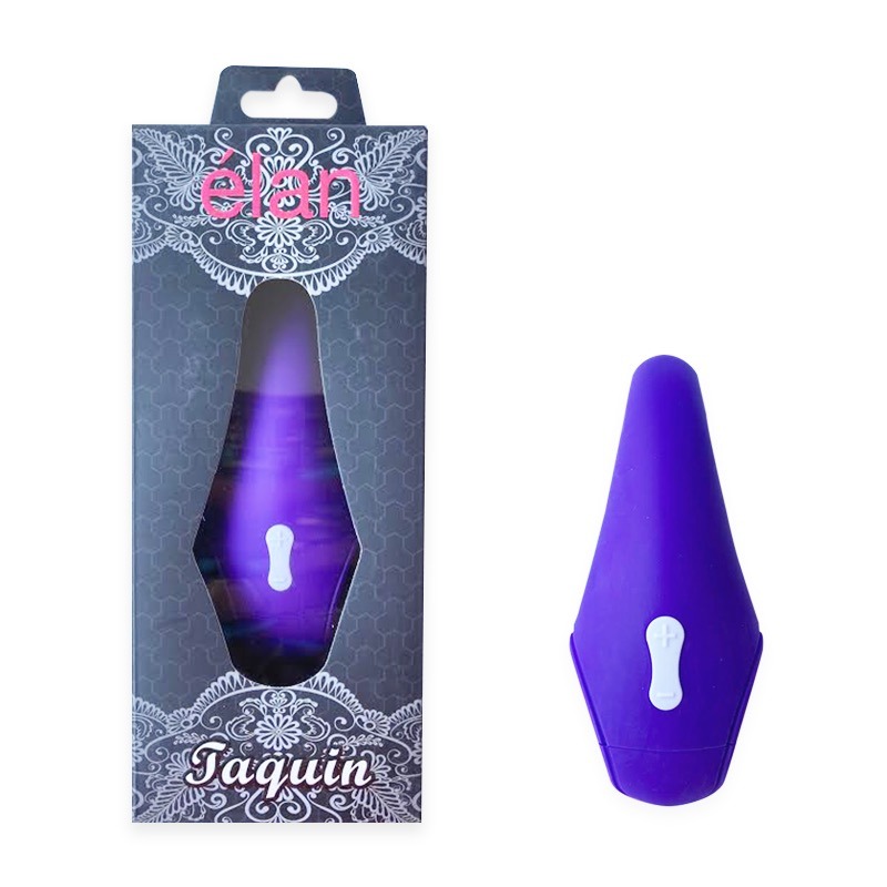 Vibrador Tipo Bullet Taquin Púrpura Elan