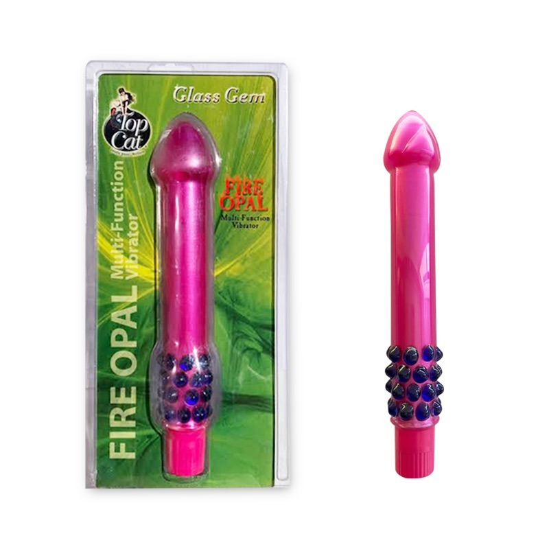 Vibrador Multivelocidad con Luz Fire Opal 7 Funciones Topcat