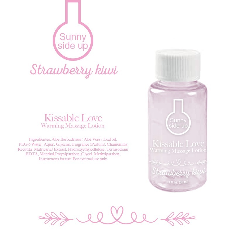 Sunny Side Up Kissable Love Strawberry Kiwi