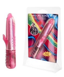 7 1/2'' Neo-Jel W/Clit Tickler Pink