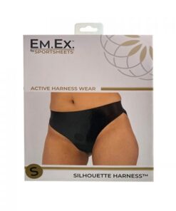 em.ex: S blk/blk Silhouette Small