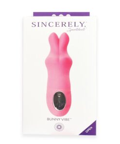 Sincerely pink Bunny Vibe Silicone