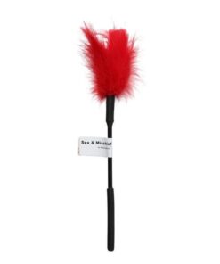 S&M Feather Tickler 7" - Red