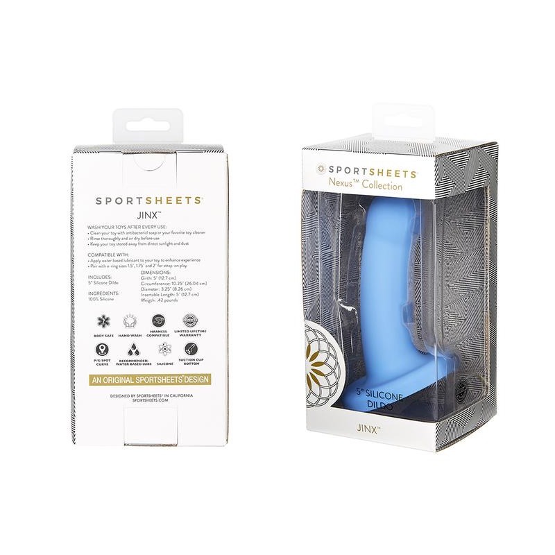 Dildo de Silicona Jinx Perivinca 13cm Nexus Collection Sportsheets