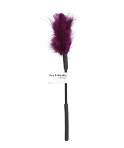 S&M Feather Tickler 7" - Purple