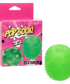 POP SOCK! TEXTURED GREEN