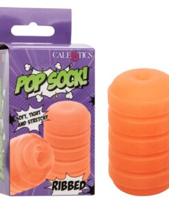 POP SOCK! RIBBED ORANGE
