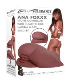 Ana Foxxx Movie Download With Realistic Side Vagina & Ass Stroker