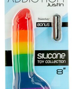 ADDICTION 100% SILICONE TOY COLLECTION - JUSTIN - 8