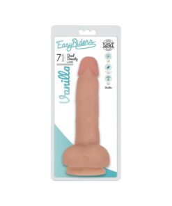 Easy Riders 7 Inch Slim Bioskin Dong With Balls - Flesh
