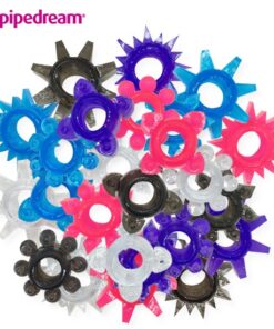 Pipedream Mega Stretch Silicone Pleasure Rings VARIOS COLORES