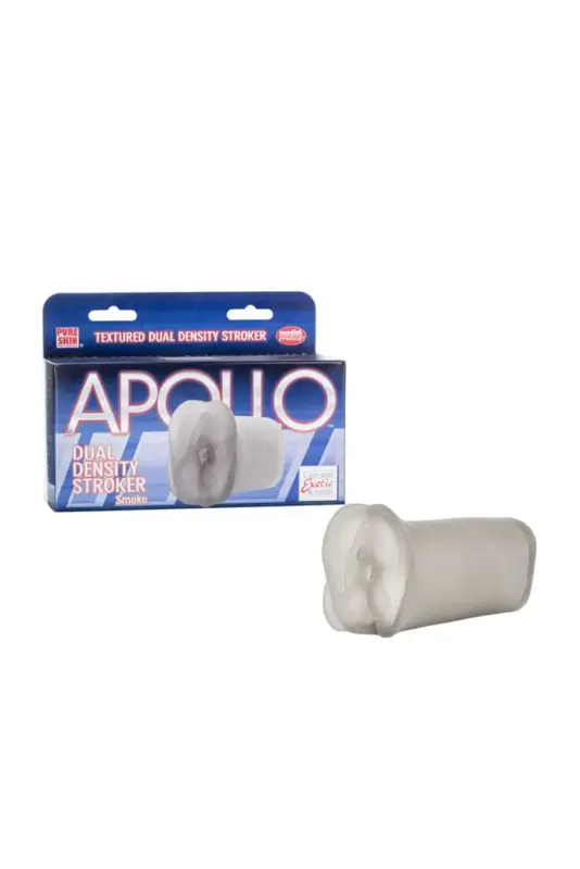 Masturbador Apollo Dual Density Stroker Smoke CalExotics