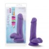 Au Naturel - Bold - Delight - 6 Inch Dildo -Purple