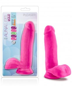 Au Naturel - Bold - Pleaser - 7 Inch Dildo -  Pink