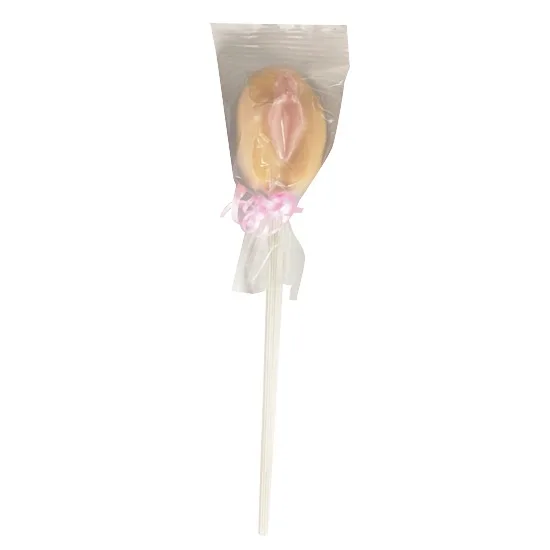 Paleta de Chocolate Forma de Vagina Chica