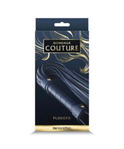 BONDAGE COUTURE FLOGGER BLUE