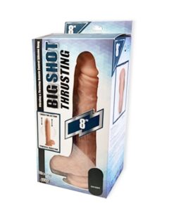 Big Shot Thrusting Dildo 8 Inch